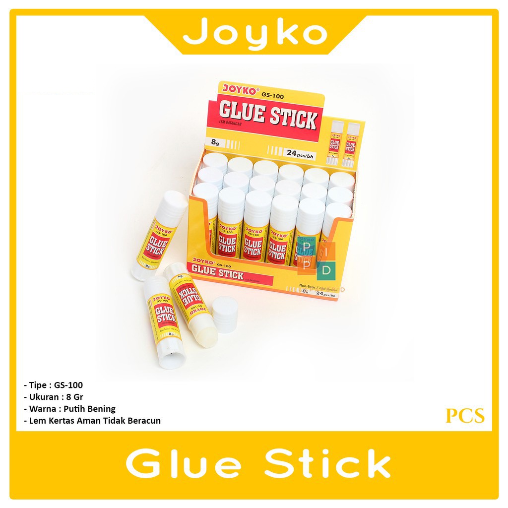 Jual JOYKO Lem Kertas Glue Stick GS 100 8 Gr Pcs Shopee Indonesia