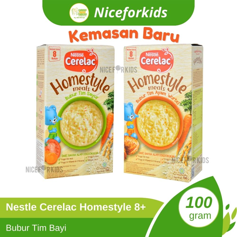 Jual Nestle Cerelac Bubur Bayi Homestyle Meals Bubur Tim Instan Mpasi