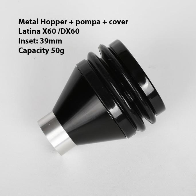Jual Metal Hopper Pompa Utk Latina X60 DX60 Coffee Grinder Insert