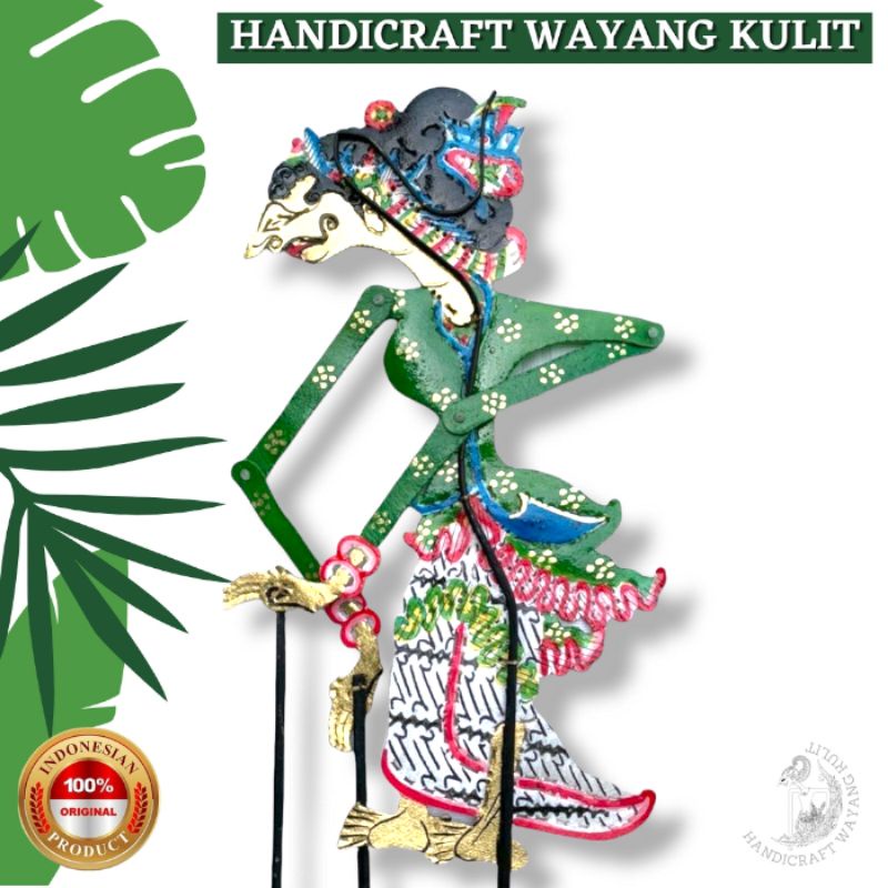 Jual Wayang Kulit Asli Dewi Kunti Biasa Cm Shopee Indonesia