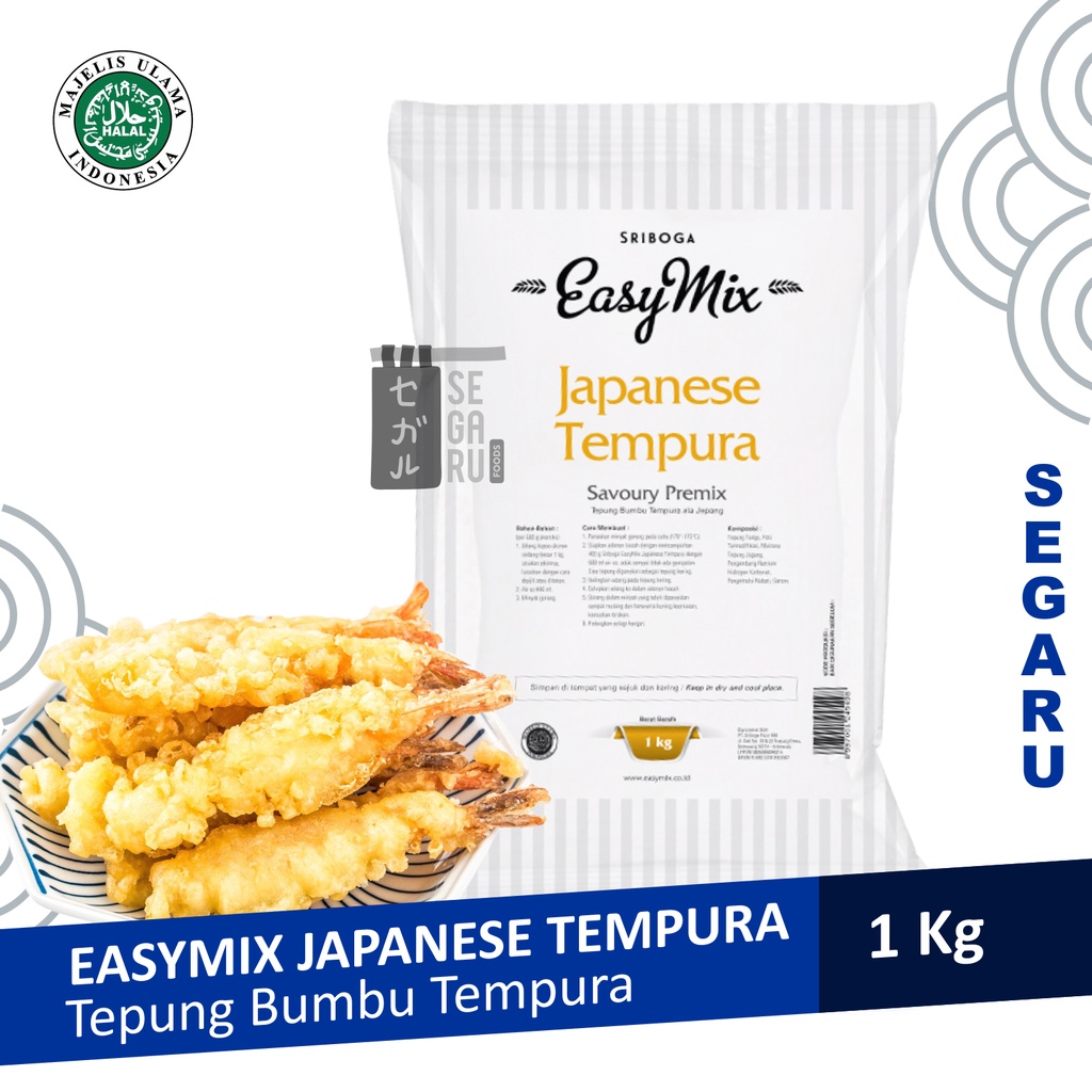 Jual Tepung Tempura Sriboga Easymix Japanese Tempura Kg Shopee Indonesia