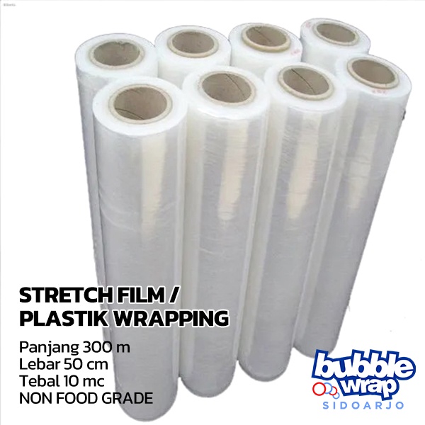 Jual Plastik Wrapping Stretch Film Cm X M Micron Sidoarjo