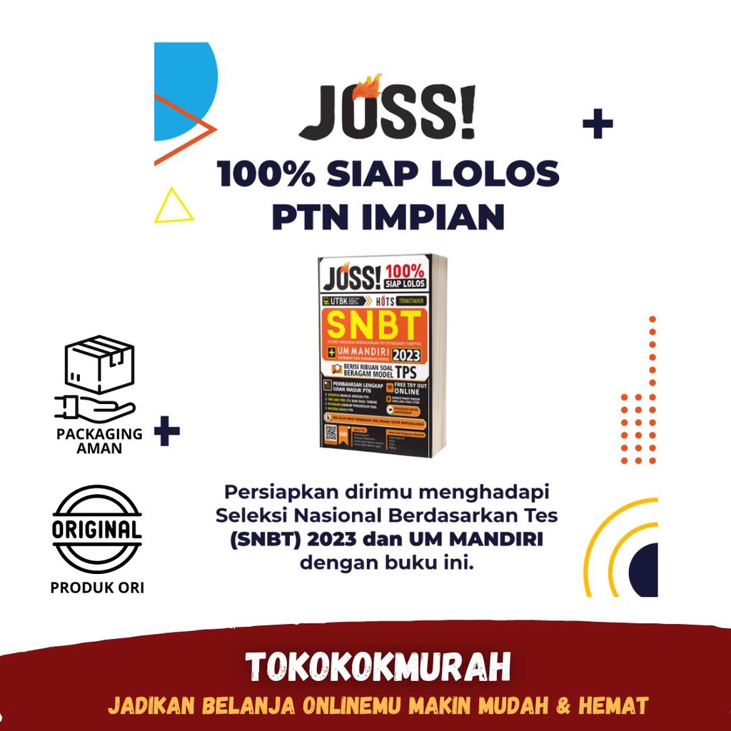 Jual Joss Siap Lolos Utbk Snbt Um Mandiri Dilengkapi Soal