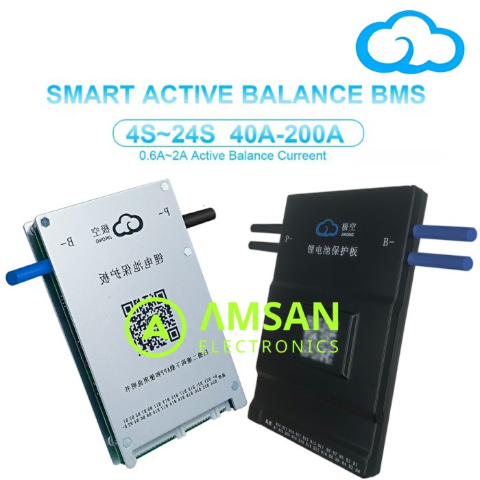 Jual Smart Jikong BMS 7S 24S 60A 100A 150A Active Balancer Shopee