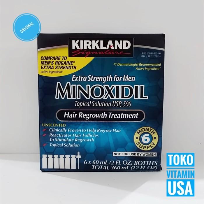 Jual Kirkland Minoxidil For Men Original Isi Botol