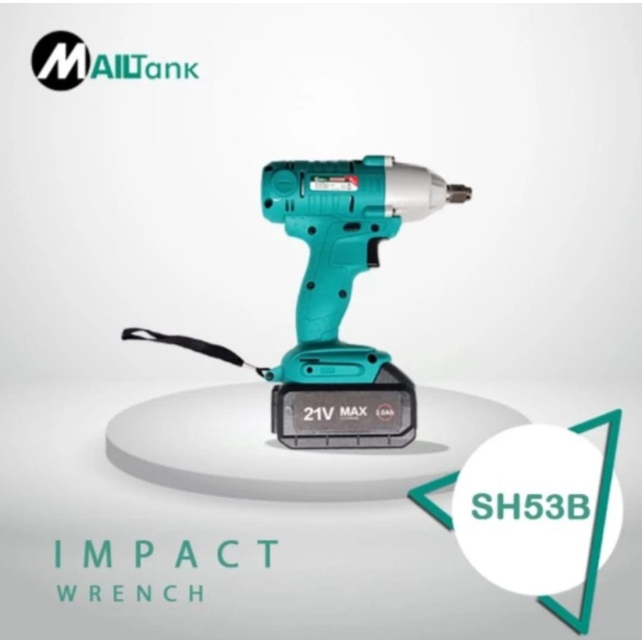 Jual Mesin Cordless Impact Wrench MAILTANK SH53B Mesin Buka Baut