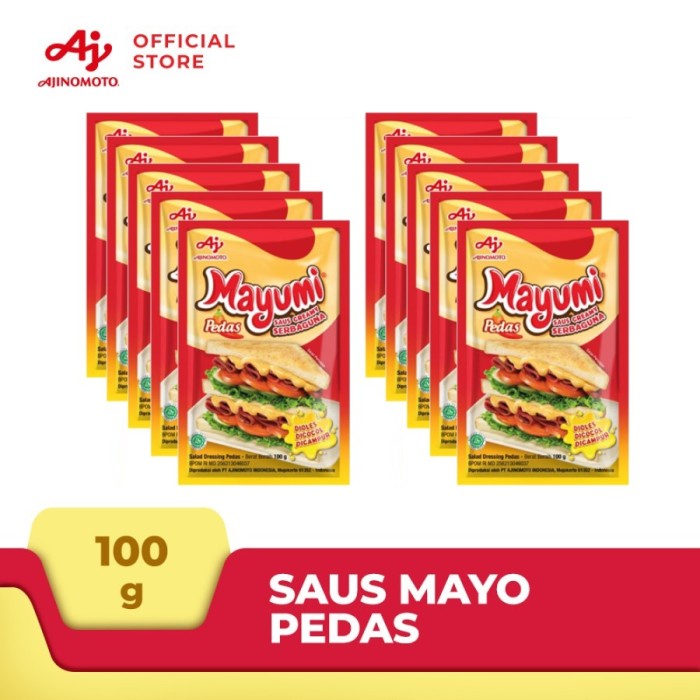 Jual Mayumi Saus Mayo Pedas Kemasan Sachet G Mayonnaise Pcs