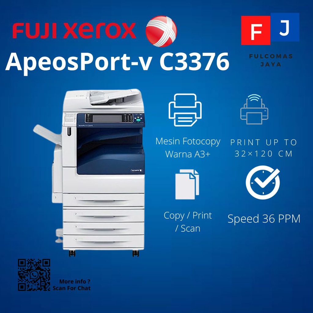 Jual Fuji Xerox Apeosport V C Shopee Indonesia