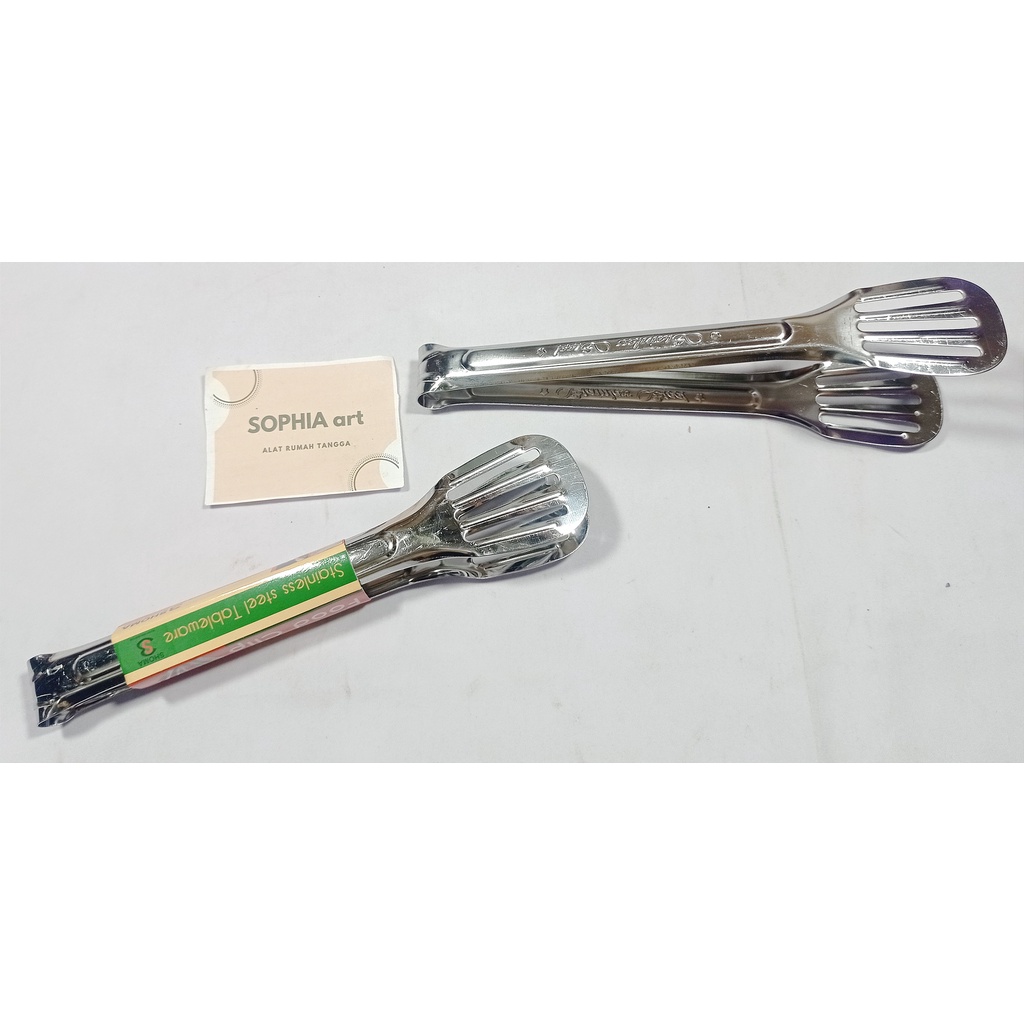 Jual CAPIT STAINLESS MULTI FOOD CLIP CAPITAN PENCAPIT PENJEPIT JEPIT