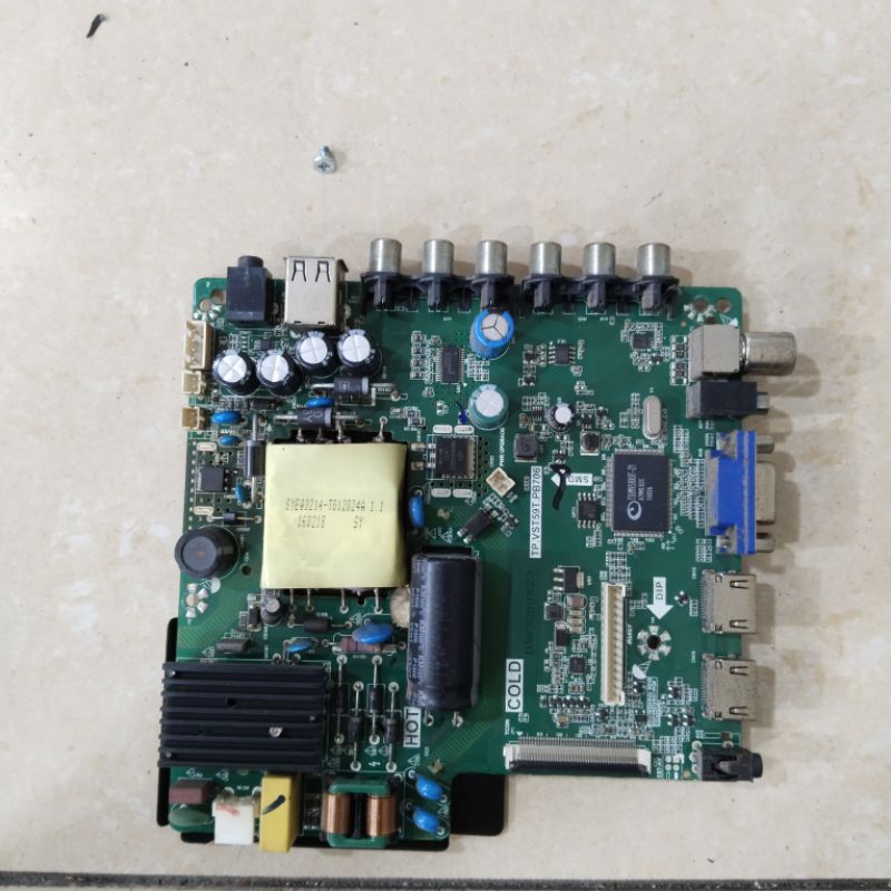 Jual Mainboard Motherboard Mb Mesin Tv Led Coocaa E W Shopee