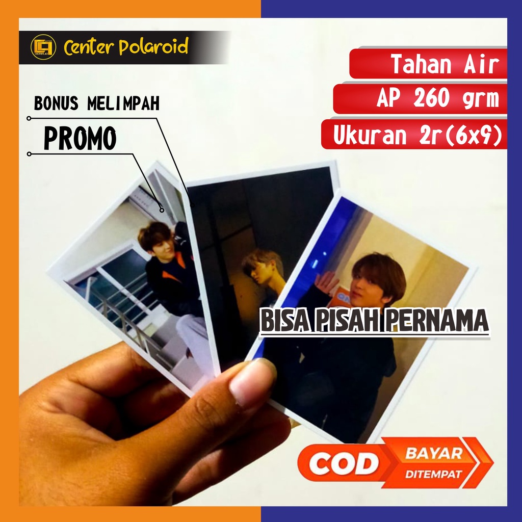 Jual Cetak Foto Polar Id Klasik Ukuran R Murah Bisa Cod Pengiriman