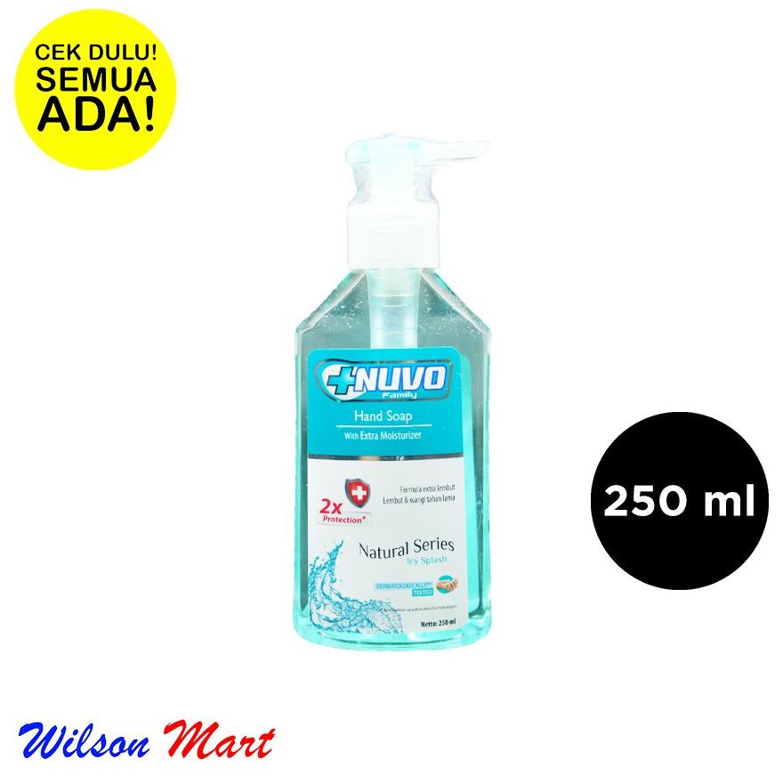 Jual Produk Nuvo Hand Soap Icy Splash Ml Pump Shopee Indonesia