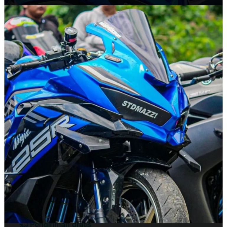 Jual WINDSHIELD NINJA ZX25R ZERO GRAFITY VISOR NINJA ZX25R MODEL ZERO