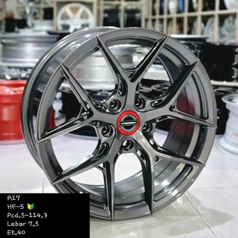 Jual Velg Mobil Racing Vossen Hf 5 Ring 17 Lebar 7 5 Et 40 Untuk Ertiga