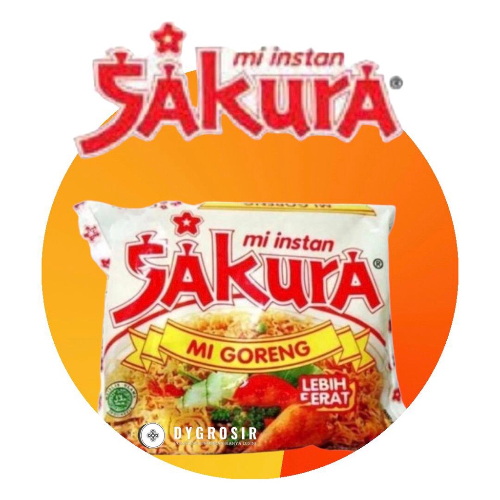 Jual DY MI SAKURA GORENG Netto 60gr Mie Instan Shopee Indonesia