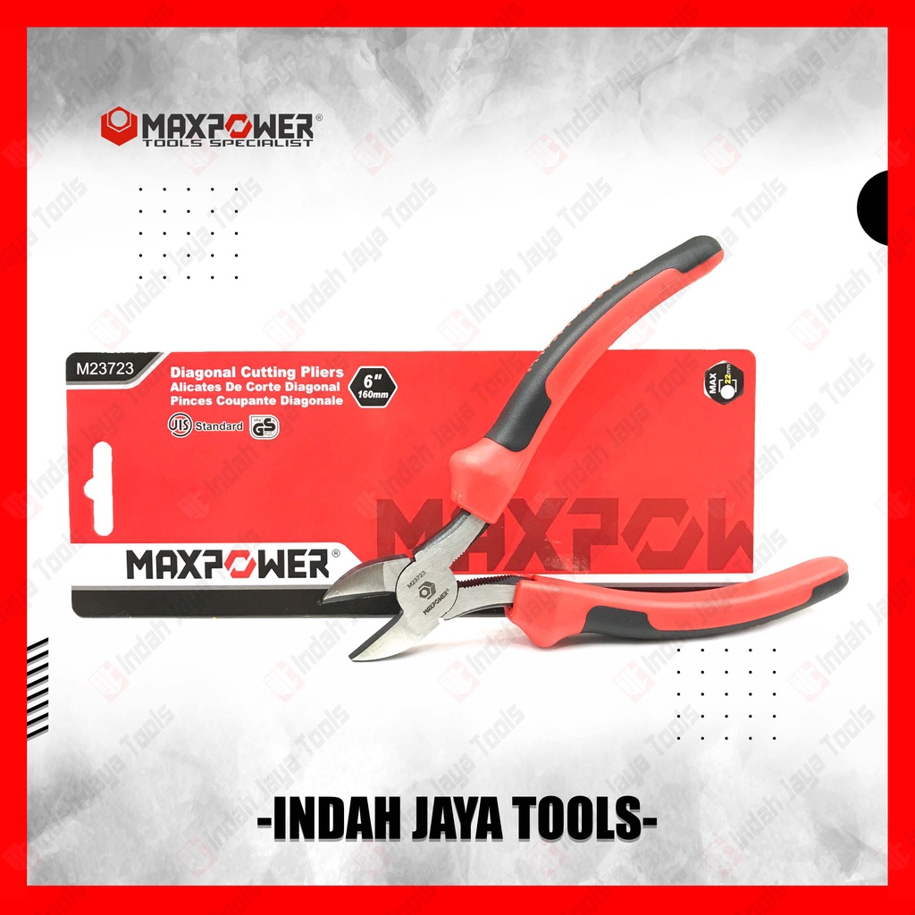 Jual Maxpower M Tang Potong Inch Diagonal Cutting Plier Steel