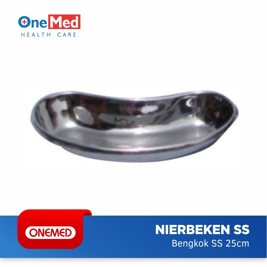 Jual Nierbeken Bengkok Stainless Ss Onemed Cm Oof Shopee Indonesia