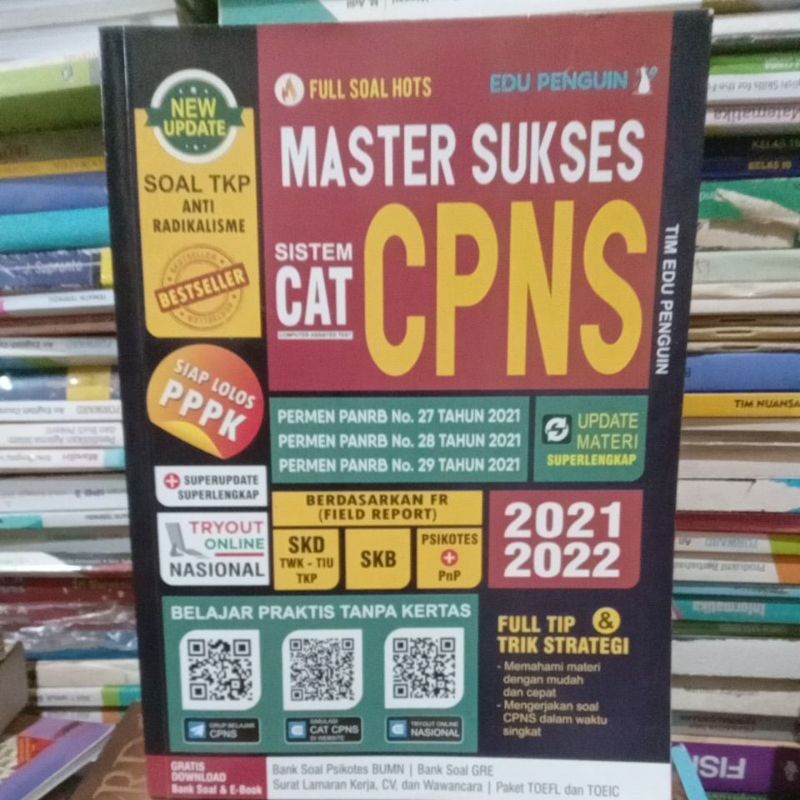 Jual Master Sukses CPNS Sistem Cat Tahun 2021 2022 Try Out Online