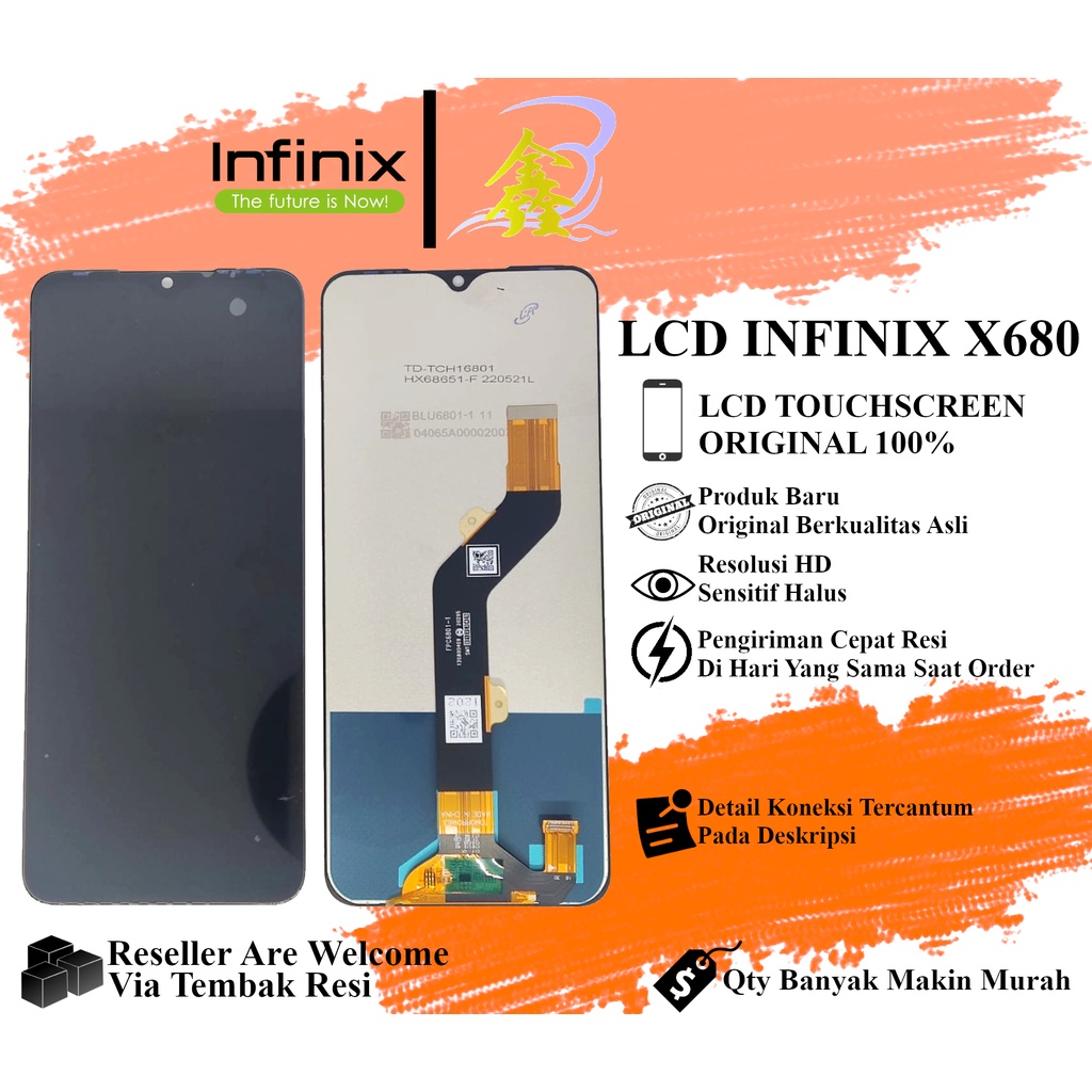 Jual LCD TOUCHSCREEN INFINIX HOT 9 PLAY X680 FULLSET Shopee Indonesia