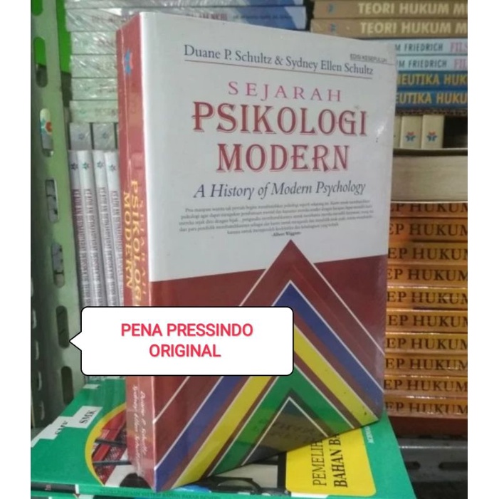 Jual SEJARAH PSIKOLOGI MODERN A HISTORY OF MODERN PSYCHOLOGY DUANE P