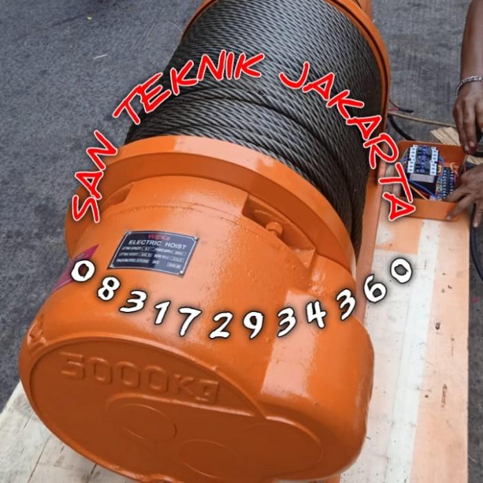 Jual Katrol Listrik 5 Ton X 100 Meter Weka Electric Winch Hoist 28