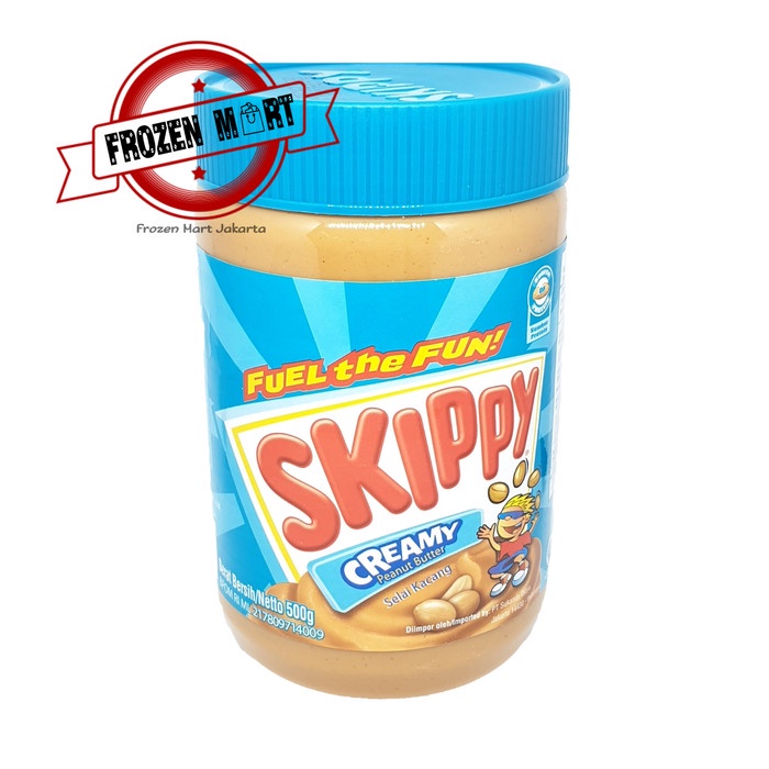 Jual Selai Skippy Creamy Peanut Butter 500 Gr Selai Shopee Indonesia