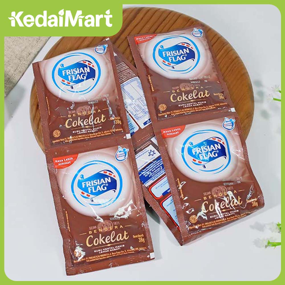 Jual Frisian Flag Susu Kental Manis Coklat Sachet Isi X Gram