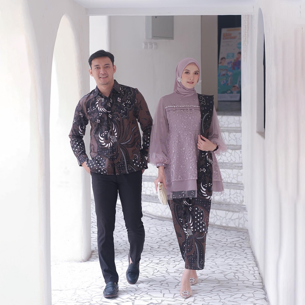 Jual Nayaka Batik Batik Couple Livia Kebaya Modern Baju Couple