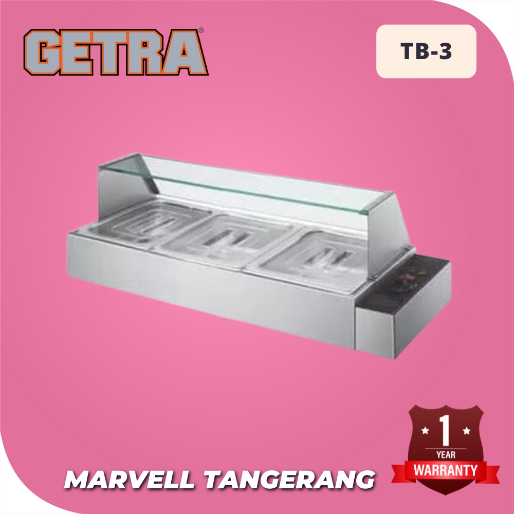 Jual Bain Marie Getra Tb Mesin Penghangat Makanan Di Atas Meja Table