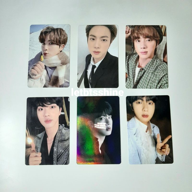 Jual Photocard PC Seokjin Jin BTS Winpack Winter Package Memo 2020 Deco