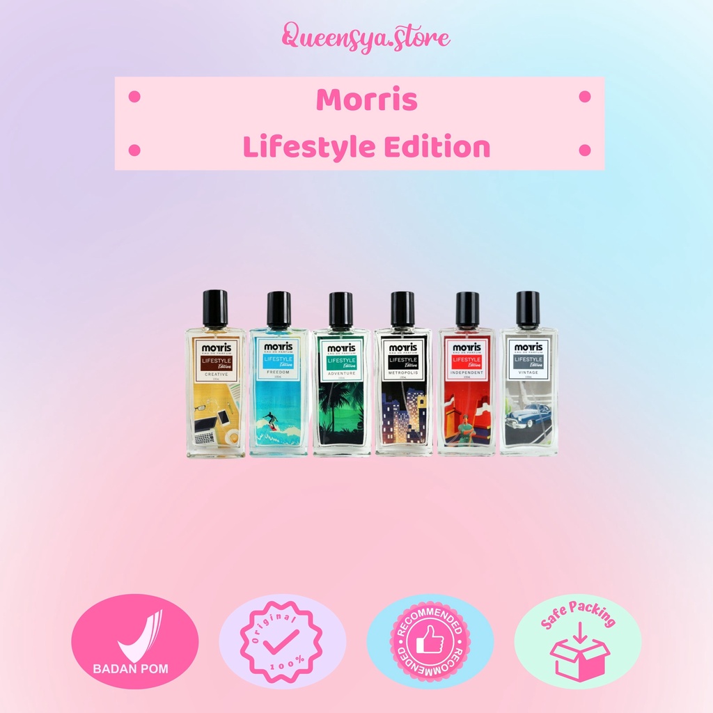 Jual Morris Eau De Parfum Lifestyle Edition Shopee Indonesia