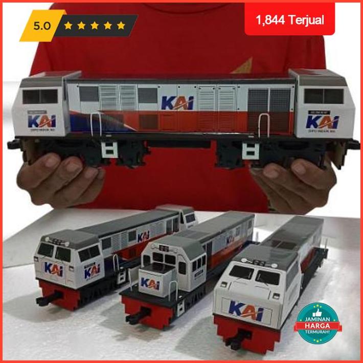 Jual Puncak Promo Miniatur Kereta Api Indonesia Mainan Lokomotif Kereta