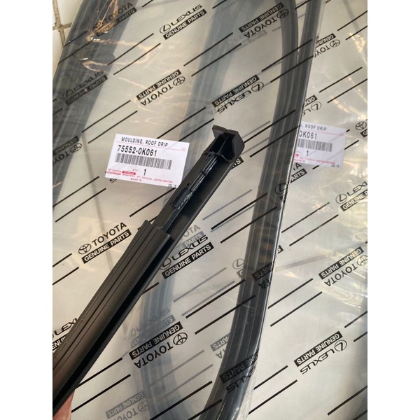 Jual Karet Kabin Atap Atas Moulding Roof Toyota Fortuner