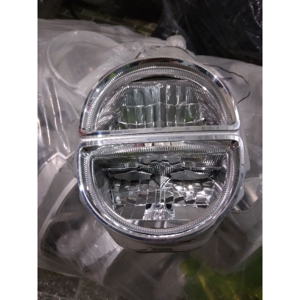 Jual Stanley Mika Kaca Reflektor Lampu Depan Headlamp Chroom Kroom