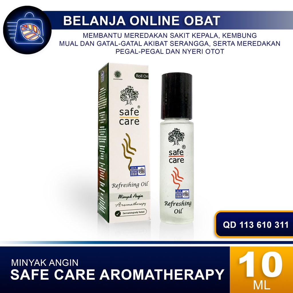 Jual Safecare Aromatherapy Minyak Angin 10ml Shopee Indonesia