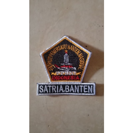 Jual Logo Bordir Ppbni Satria Banten Shopee Indonesia