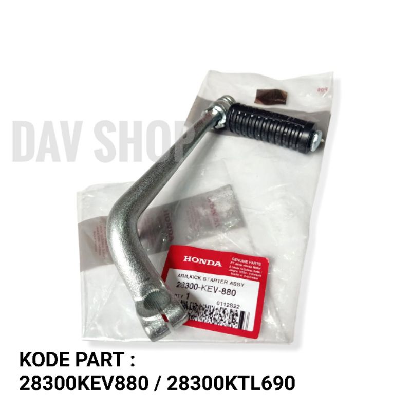 Jual Pedal Selahan Engkolan Kick Starter Honda Astrea Star Prima