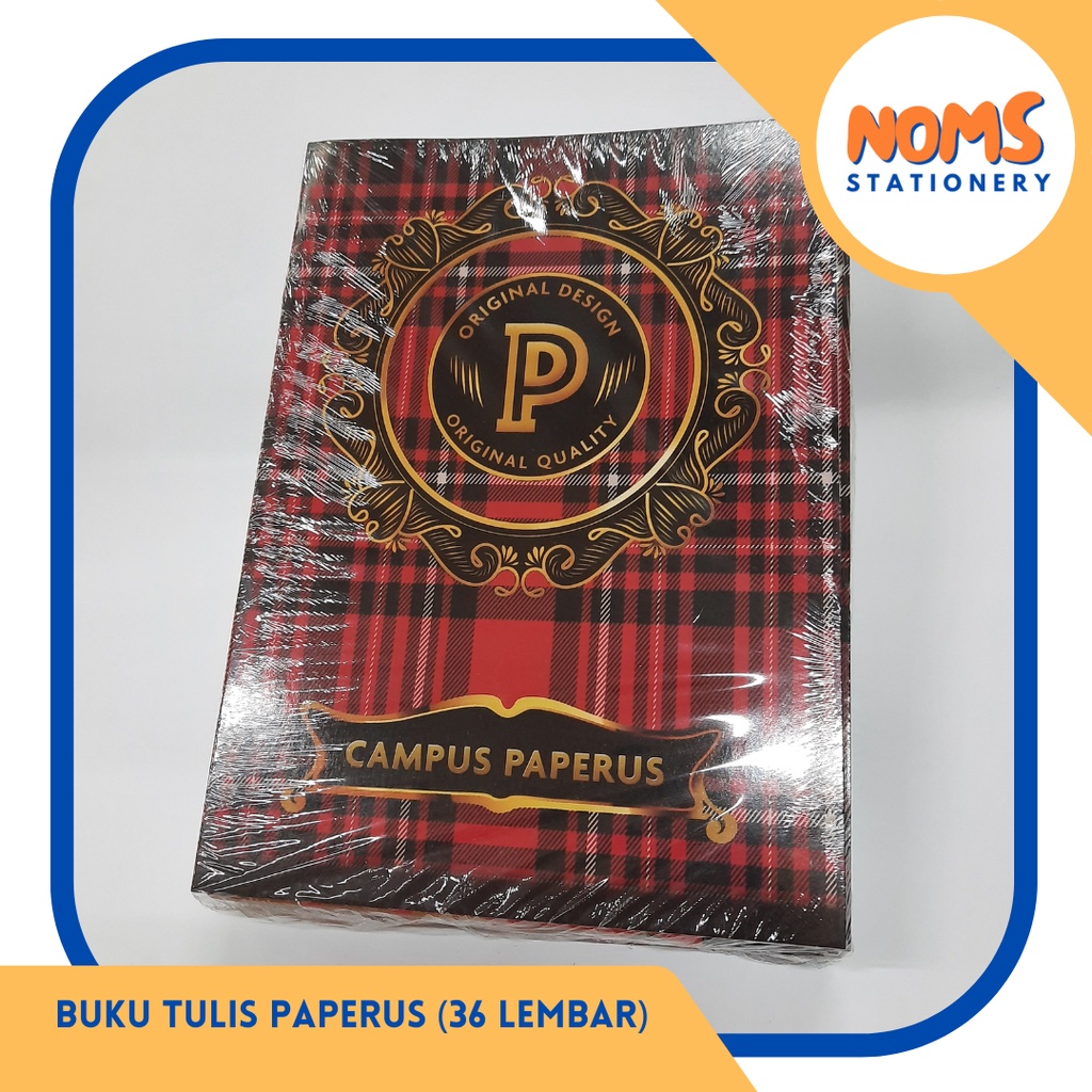 Jual Buku Tulis Paperus Campus Isi Lembar Pack Isi Buku