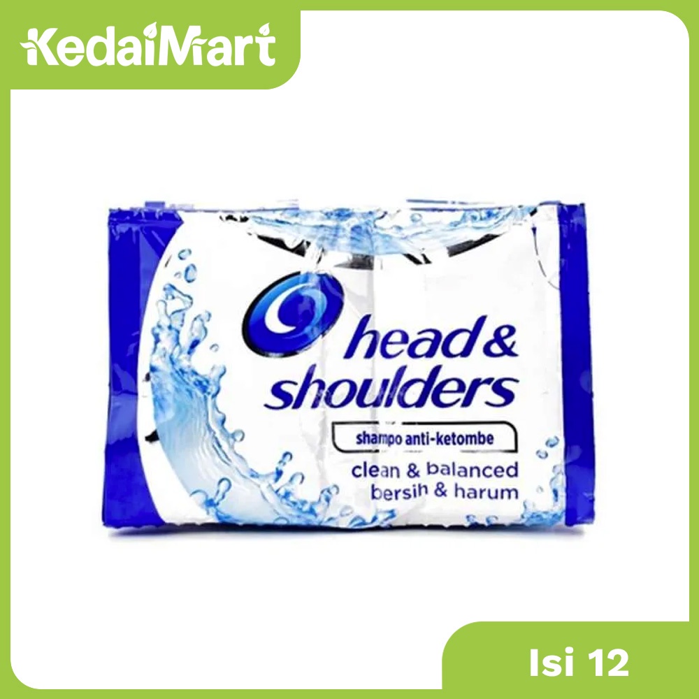 Jual Head Shoulders Shampoo A D Clean Balance Sachet Ml