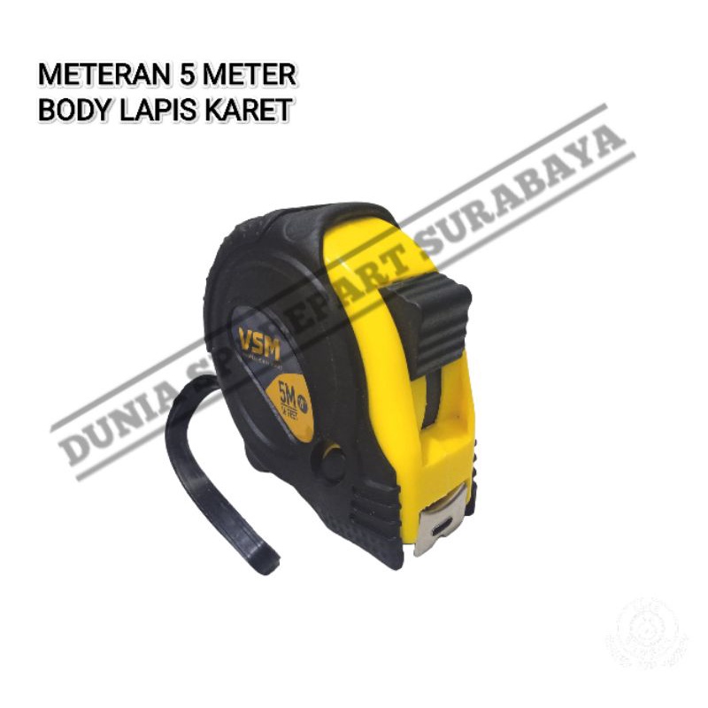 Jual METERAN ROL 5M LAPIS KARET ROL METER 5 METER MURAH BAGUS PITA