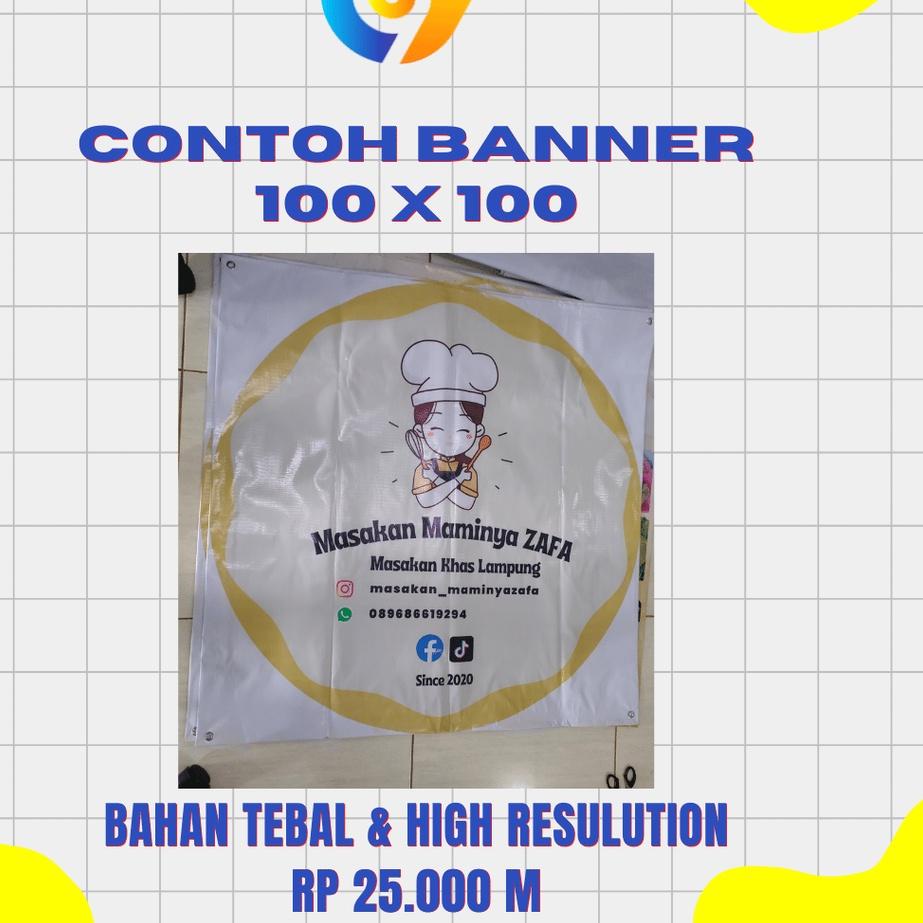 Jual Ready Stock Cetak Banner Spanduk Hari Jadi Cetak Banner Murah