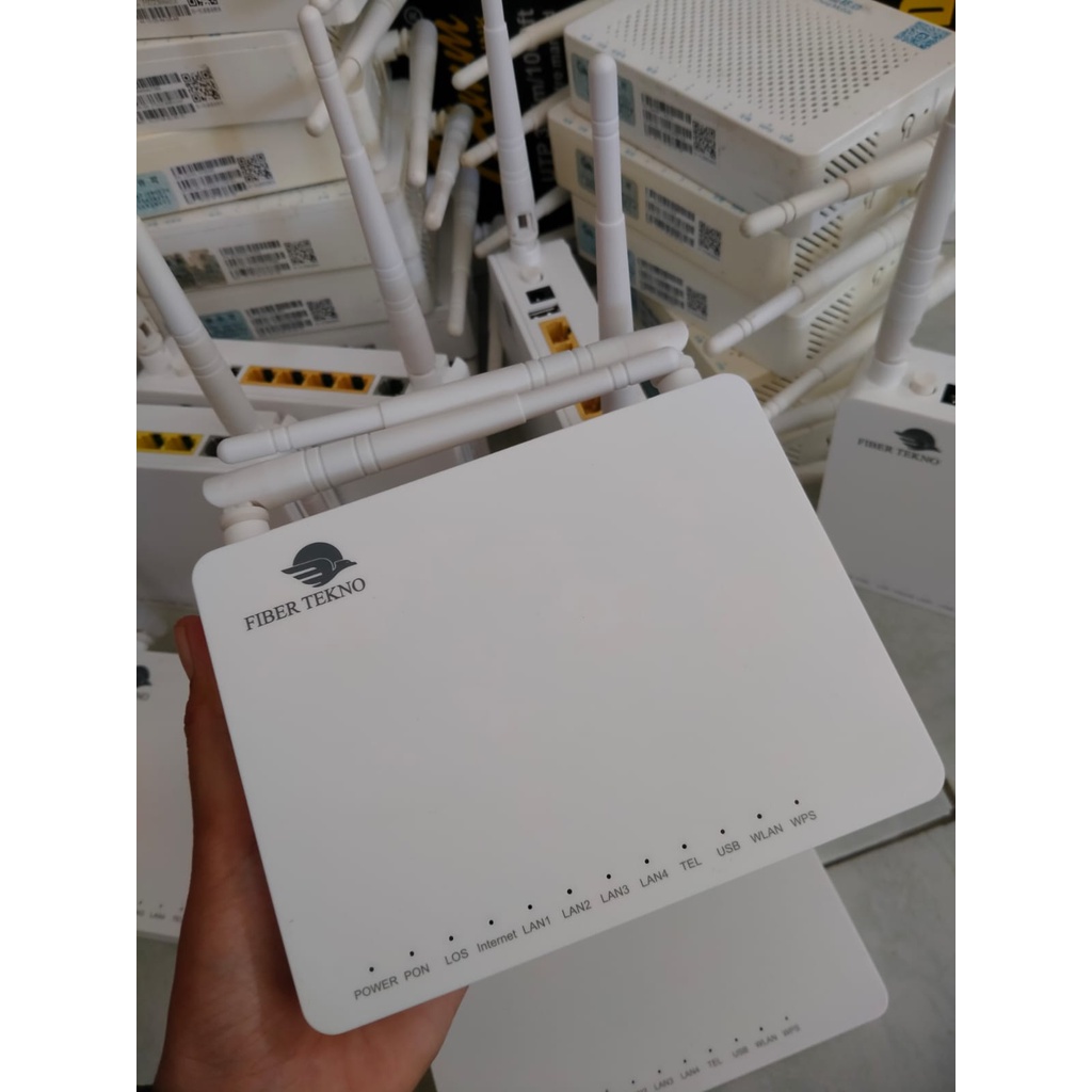 Jual MODEM XPON ONU FIBER TEKNO Shopee Indonesia