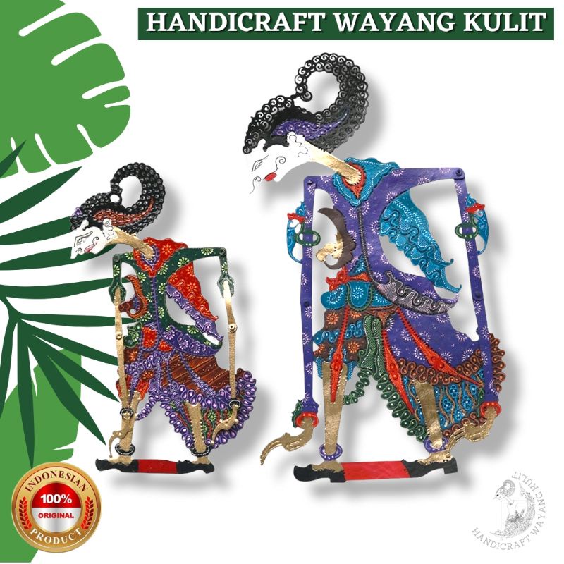 Jual Wayang Kulit Asli Kamajaya Kamaratih Mahar Ukuran Cm Shopee