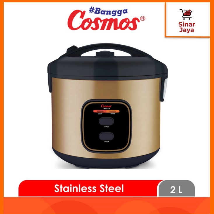 Jual Cosmos Crj Magic Rice Cooker Stainless Steel Liter