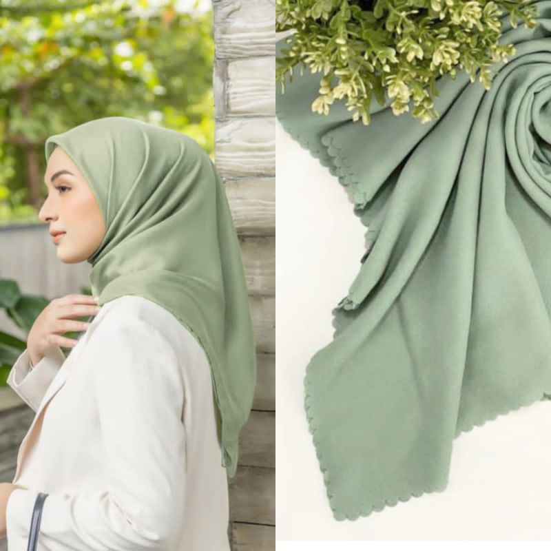 Jual SALE HIJAB VOAL HIENAA COD KERUDUNG VOAL POLOS SEGI EMPAT