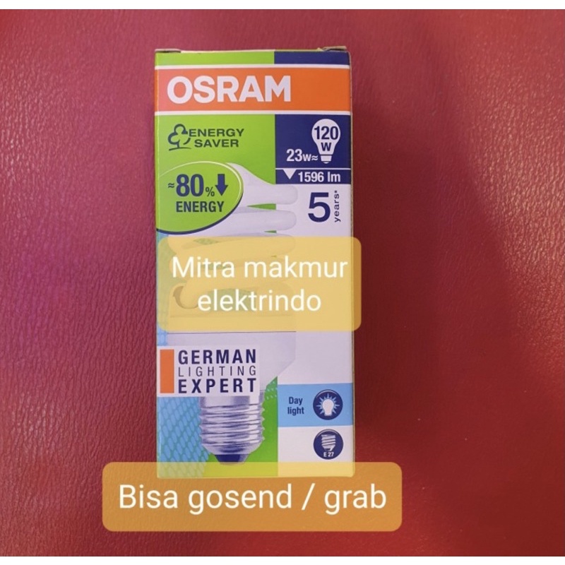 Jual Osram Duluxstar Mini Twist W Lampu Spiral Osram Watt