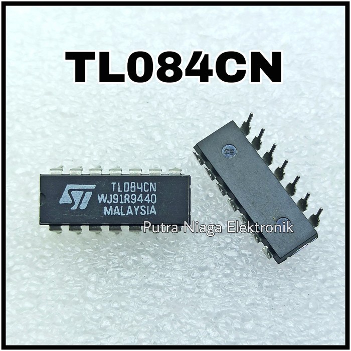 Jual Ic TL084 DIP 14 TL084CN High Quality TL 084 DIP Putr4n14 Diminati