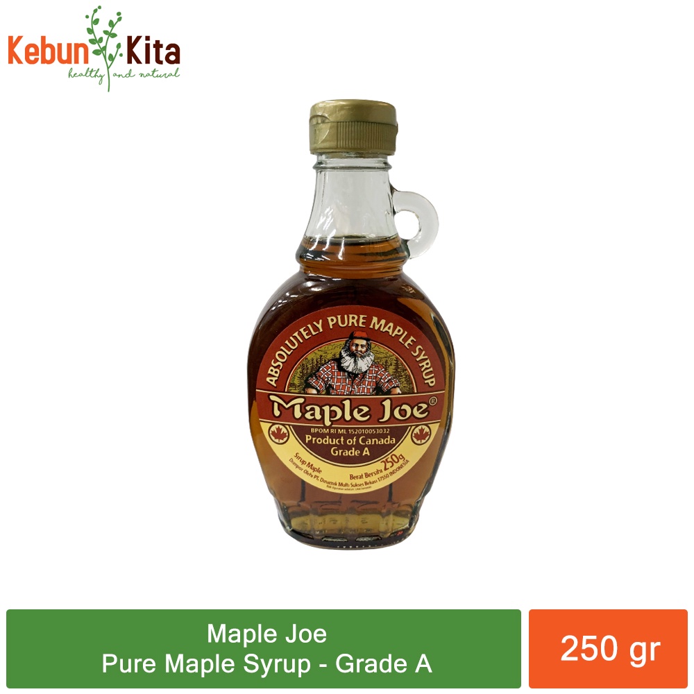 Jual Maple Joe Pure Maple Syrup 250 Gr Shopee Indonesia