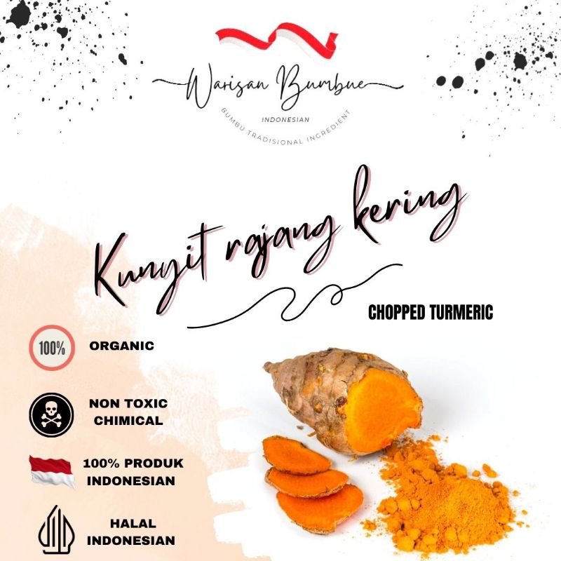 Jual KUNYIT KERING RAJANG Shopee Indonesia