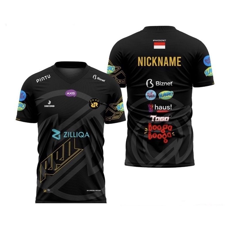 Jual Jersey Baju Kaos Rrq New M World Championship Mobile Legends